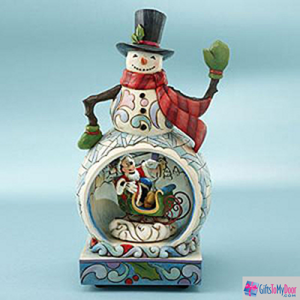 musical stuffed snowman