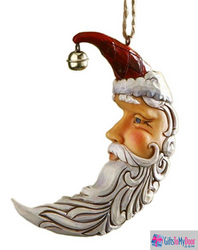 Jim Shore Santa Moon Ornament