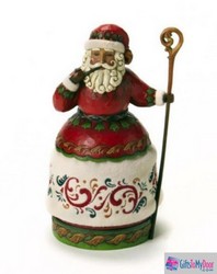 Jim Shore Santa with Pipe & Cane